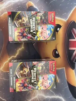 2 X Pokemon Tcg Perfect Order Booster Bundles New Sealed - Image 1