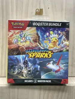 Pokemon TCG: Surging Sparks SSP Booster Bundle Sealed New - Image 1