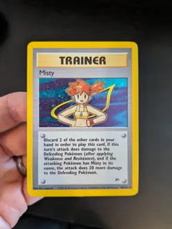 Misty - 18/132 - Pokemon Gym Heroes Holo - Image 1