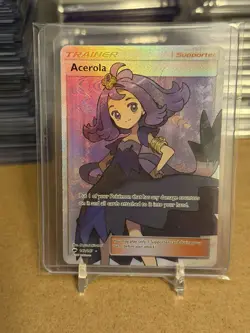 Acerola - 142/147 - Full Art Ultra Rare Burning Shadows - Pokemon Card - MP - Image 1