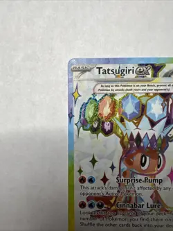 Tatsugiri ex 226/191 Surging Sparks Ultra Rare Full Art Pokemon TCG M (SKU 1-1) - Image 4