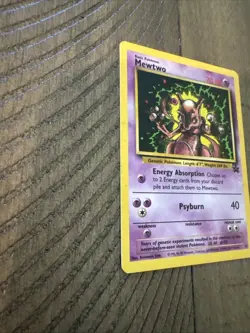 Vintage Pokemon Mewtwo TCG Black Star Promo #14 WOTC - Image 5