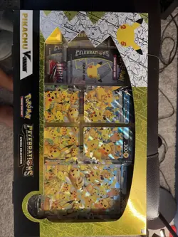 Pokemon Celebrations Pikachu V-Union Special Collection Box Sealed - Image 1