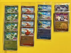 Pokemon TCG S.Chinese Gem Pack Fuecoco Quaxly Promo Sealed Lot X11 - Image 1