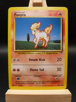Pokemon Common Card : Ponyta 87/110 ( Legendary Collection Set) - Image 1