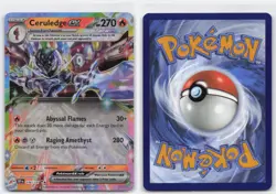 CERULEDGE EX 036/191 DOUBLE RARE SURGING SPARKS POKEMON - Image 3