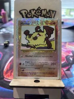 Mankey 81/110 Legendary Collection Reverse Holo Common 30 HP Pokemon TCG - Image 1