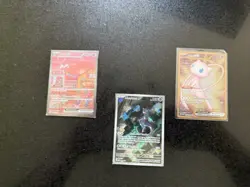 Pokemon TCG Mew, Mewtwo 151, Metal Mew promo - Image 1