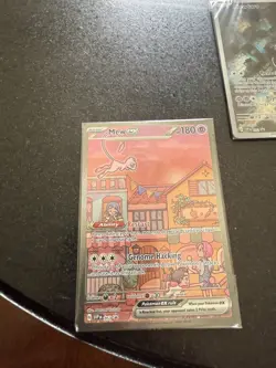 Pokemon TCG Mew, Mewtwo 151, Metal Mew promo - Image 2