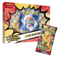 Pokemon TCG - Mega Evolution Ascended Heroes Mega Emboar EX Box - Preorder - Image 2