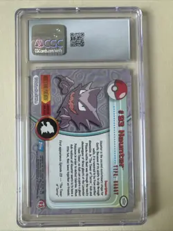 Haunter Pokemon Topps 2000 Series 2 #93 CGC 9 - Image 2