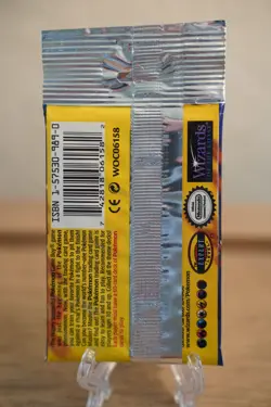 21.00g Pokemon TCG Base Set Unlimited Booster Pack Charizard Art WOTC (LIGHT) - Image 3