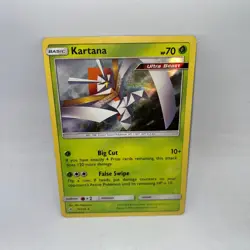 Kartana 19/214 Holo Rare Unbroken Bonds Pokemon Moderately Played - Image 1