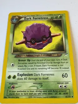 2002 POKEMON NEO DESTINY DARK FORRETRESS #35L/P NM - Image 1