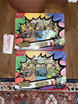 2026 Pokemon Ascended Heros Deluxe Pin Collection Boxes Lot of 2 New - Image 1