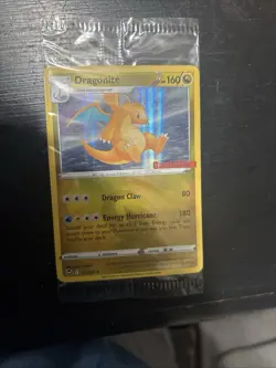 SEALED Pokemon Dragonite 131/195 Silver Tempest GameStop Stamped Holo Rare Promo - Image 1