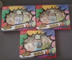 LOT OF 3 Pokemon TCG Ascended Heroes First Partners Deluxe Pin Collection - Image 1