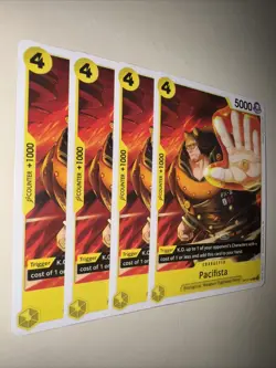 OP12-109 Pacifista X4 Playset One Piece Card Game TCG CCG English - Image 2