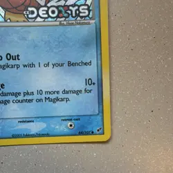 Pokemon Magikarp 64/107 EX Deoxys Reverse Holo 2005 English Common - Image 3