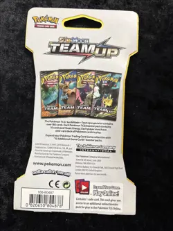 Pokemon Sun & Moon Team Up Sleeved Booster Pack Sealed - Image 3