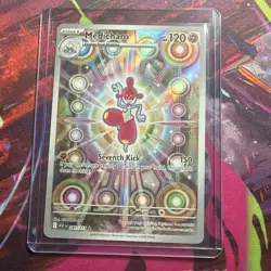 Pokemon TCG-Medicham 241/217 Illustration Rare Ascended Heroes NM/M Pack Fresh - Image 1