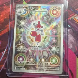 Pokemon TCG-Medicham 241/217 Illustration Rare Ascended Heroes NM/M Pack Fresh - Image 3