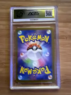 Meditite Stellar Miracle Holo Card 111/102 SV7 Japanese AR Pokemon AGS 10 - Image 2