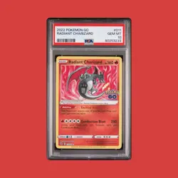 2022 POKEMON GO #011 RADIANT CHARIZARD PSA 10 - Image 1