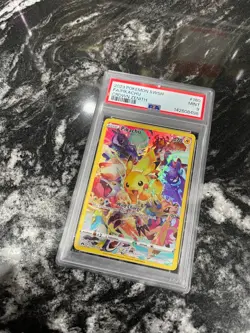 POKEMON PSA 9 Pikachu 160/159 Crown Zenith Secret Rare Full Art Holo - Image 3