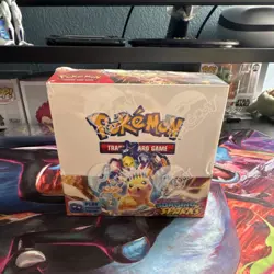 Pokemon Scarlet & Violet Surging Sparks Booster Box English Pikachu Latias - Image 1