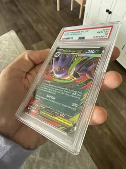 2025 POKEMON PFL EN-PHANTASMAL FLAMES #056 MEGA GENGAR EX PSA 10 - Image 3