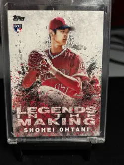Topps 2018 Shohei Ohtani Legends in the Making LITM-21 Angels Rookie - Image 1