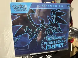 Phantasmal Flames Elite Trainer Box (ETB) - Pokemon TCG - Factory Sealed - Image 1