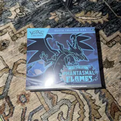 Pokemon TCG: Phantasmal Flames Factory Sealed Elite Trainer Box NEW free shiping - Image 1