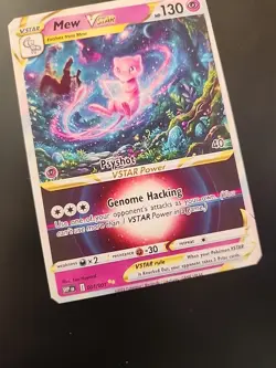 Mew Mewtwo Poke VStar Custom Fan Art Card - Image 3