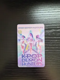 KPop Demon Hunters Collectible Trading Card (GX21) - HUNTR/X - Rumi, Mira & Zoey - Image 2