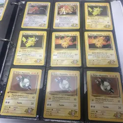 WOTC Pokemon TCG Gym Heroes/challenge Lt. Surge 30 card lot One 1st Ed - Image 2