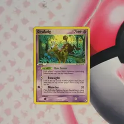 Girafarig 16/92 Rare Legend Maker LP Pokemon Card - Image 1