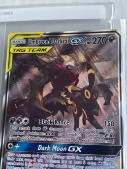 Umbreon & Darkrai GX SM241 Tag Team Promo Card - Image 2
