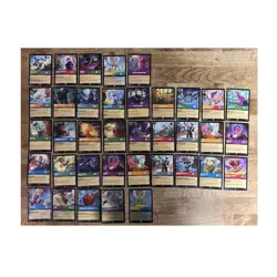 Disney Lorcana The First Chapter 36 Card Lot Ravensburger Rapunzel Mulan Yzma - Image 1