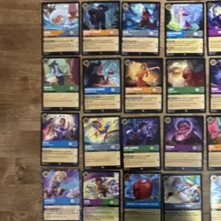 Disney Lorcana The First Chapter 36 Card Lot Ravensburger Rapunzel Mulan Yzma - Image 5