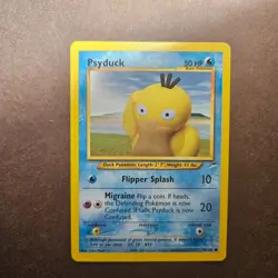 Psyduck 79/105 Pokemon Neo Destiny Card - LP - Image 1
