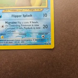 Psyduck 79/105 Pokemon Neo Destiny Card - LP - Image 5