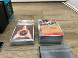 Pokemon Black Bolt TCG Elite Trainer Boxes ETB opened box + PROMO CARD + 2 tins - Image 2