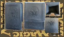 Ultra PRO Magic The Gathering Black Mana Symbol Deck Box Cards Holder- BOX ONLY - Image 1