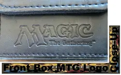 Ultra PRO Magic The Gathering Black Mana Symbol Deck Box Cards Holder- BOX ONLY - Image 4