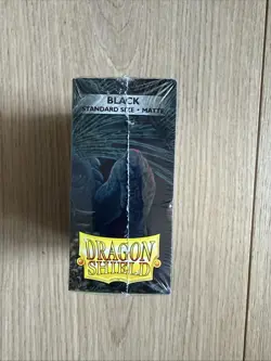 Dragon Shield Card Sleeves - Matte Black 5706569110024 - Image 2