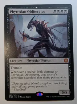 MTG Phyrexian Obliterator - Phyrexia: All Will Be One #105 NM - Image 1