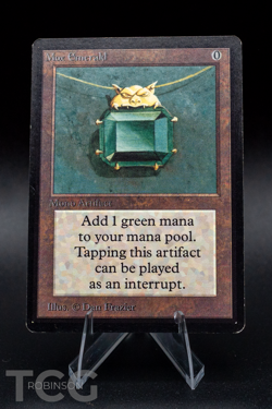 Mox Emerald: 1993 Magic the Gathering - Limited Edition Beta Regular - Image 1