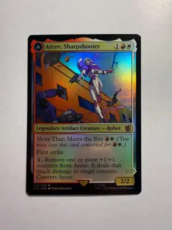 Arcee, Sharpshooter 7 MTG Universes Beyond: Transformers Foil - Image 1